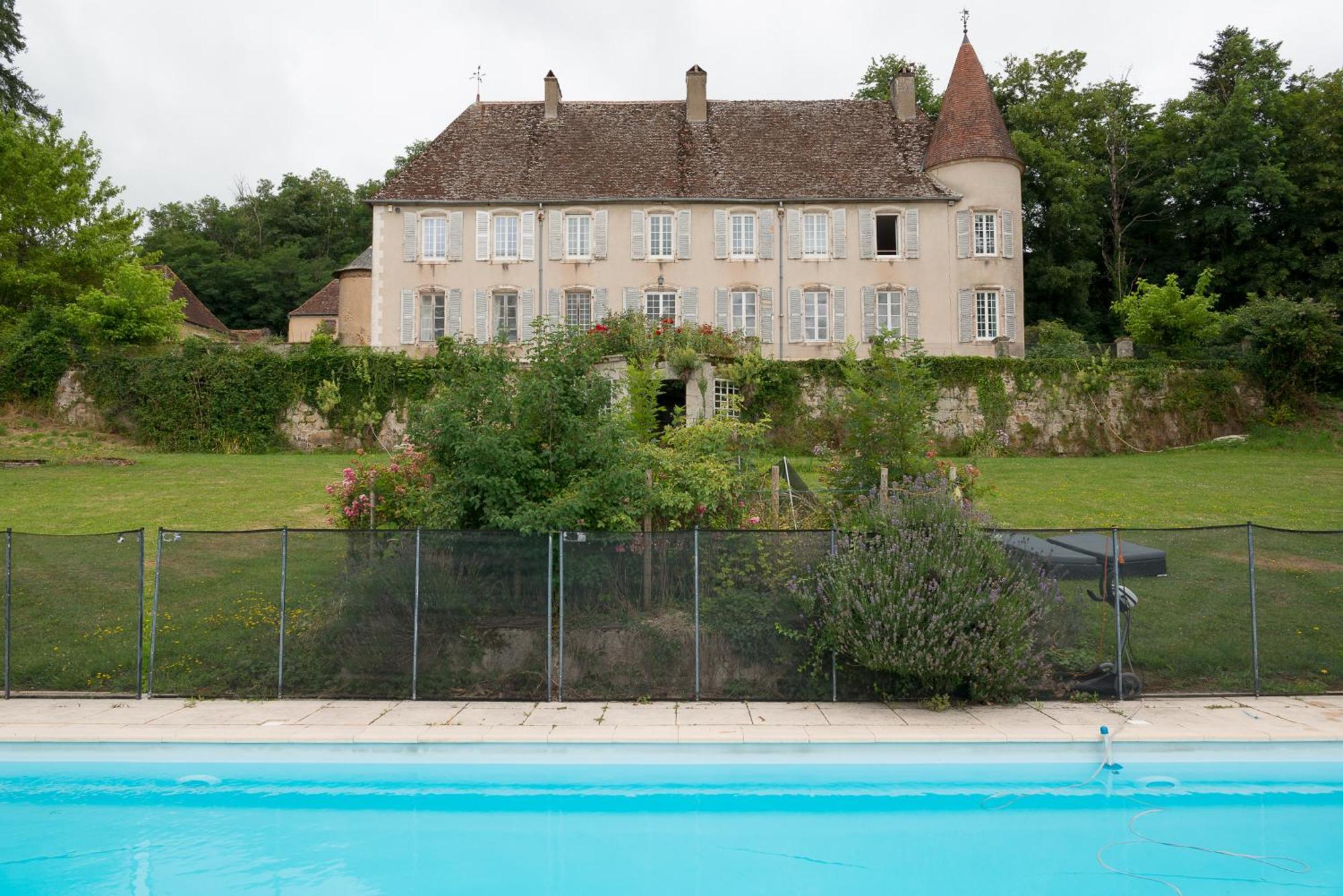 Chateau Pour Se Retrouver Larochemillay 외부 사진